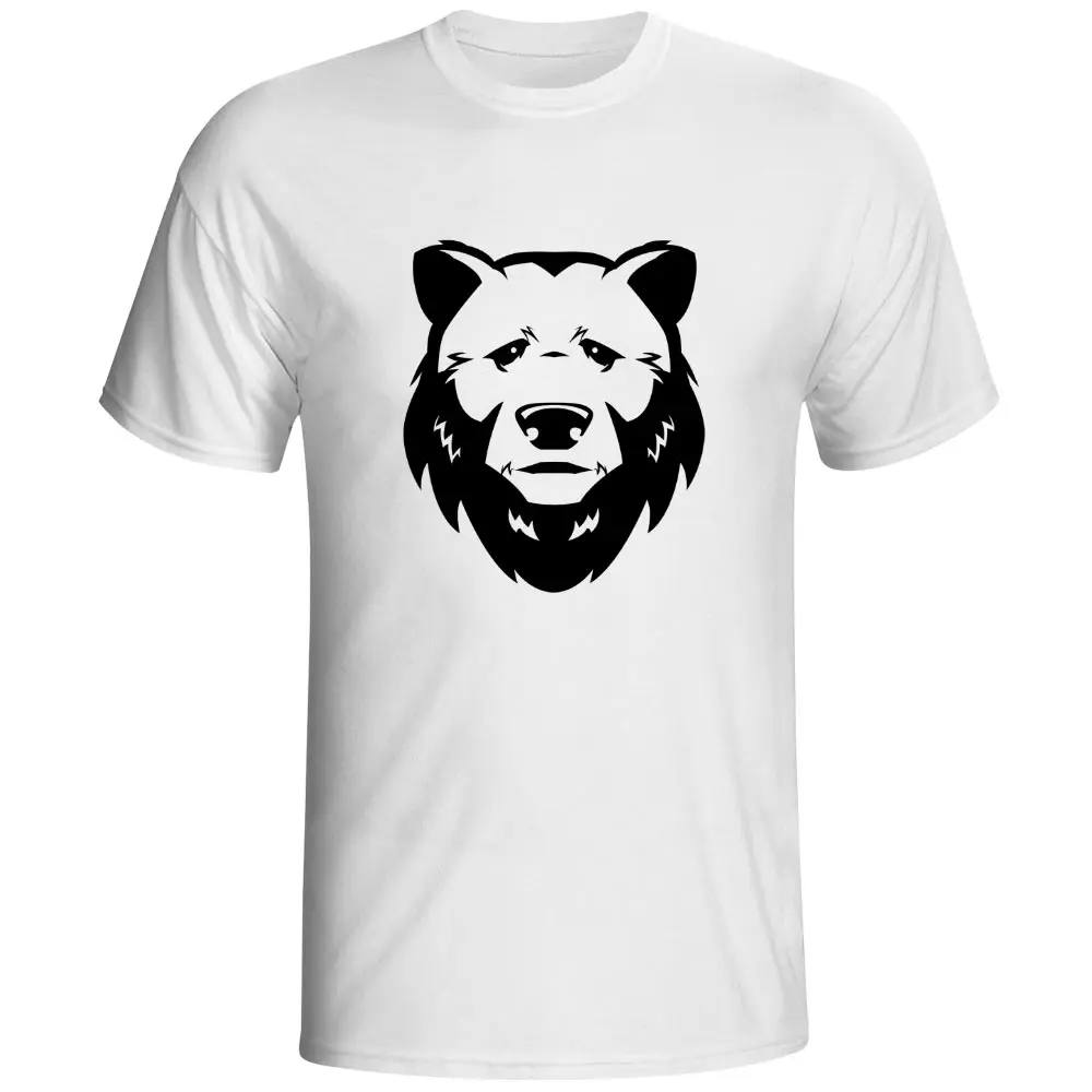 Cool Animal Lion Tiger Cat Bird Dog Grey Head Design T Shirt Men Funny