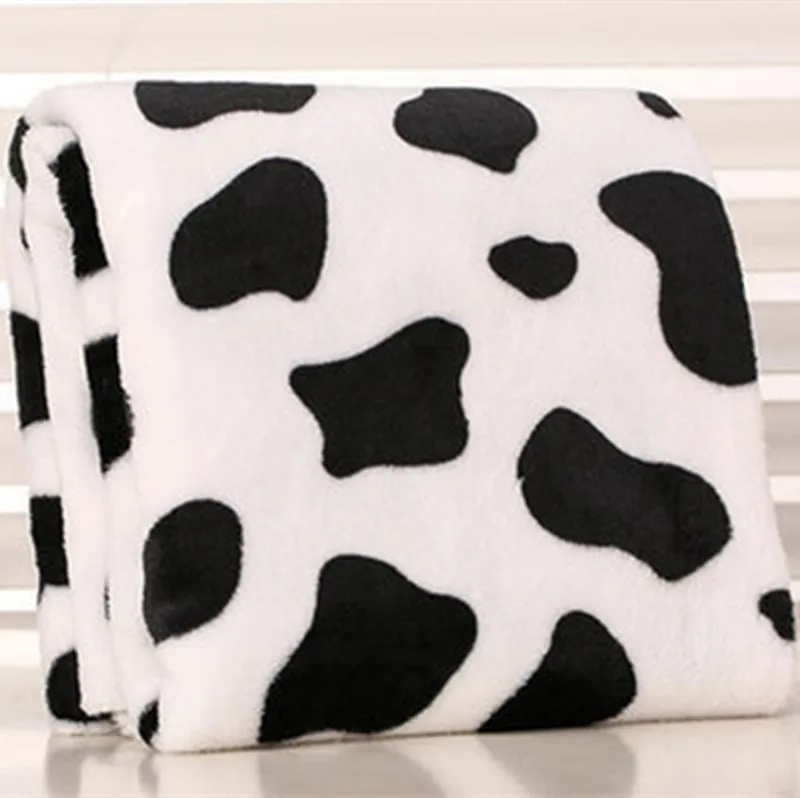 

half meter two-sided leopard cotton flannel fabric, garment carpet pajamas bed sheet DIY cloth plush fabric CR-144c