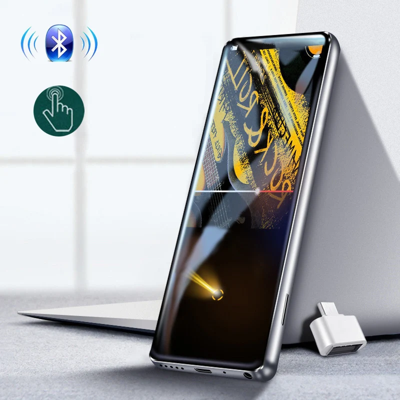 

Bluetooth MP3 music player HD touch screen Video player Portable Slim HiFi MP3 Bluetooth player 16GB Bluetoot 4.1 MP3 Speaker