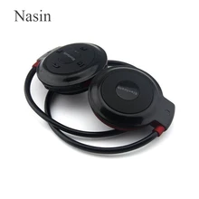 Nasin MINI-503 headphone Wi-fi Bluetooth earphone Pluggable reminiscence TF card MP3 earphone for xiaomi huawei iphone samsung