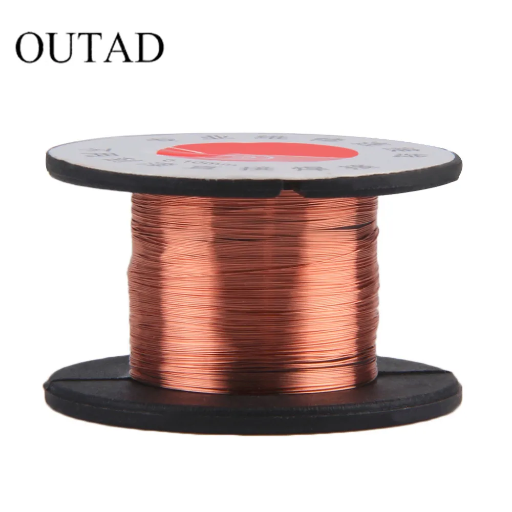 2pcs New 0.1MM Copper Soldering Solder PPA Enamelled Repair Reel Wire