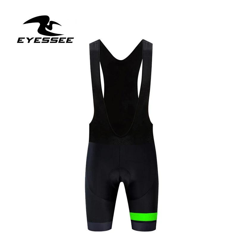 EYESSEE велосипедные шорты Pro 9D с подкладкой для езды на велосипеде летние шорты-комбинезон с для велоспорта мужские велосипедные шорты - Цвет: bib shorts
