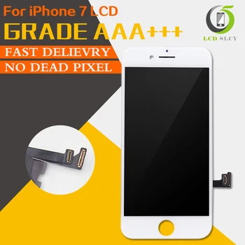 10Pcs/lot Perfect 3D Touch AAA For iPhone 7 LCD Display Touch Screen Black or White replacement assembly LCD Free shipping DHL t7a 10pcs lot high performance miners lamp new led mining lights free shipping by dhl