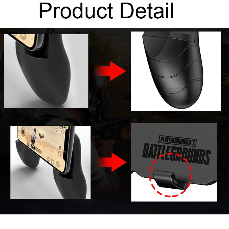  Mobile Game Controller Dzhostik for Cell Phone Fortnited Free Fire Pubg Joystick Gamepad L1 R1 Butt