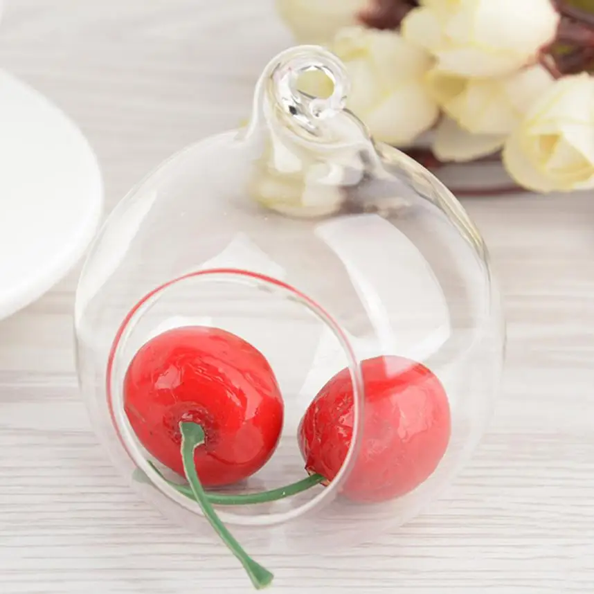 

ISHOWTIENDA 2018New Crystal Glass Hanging Candle Holder Candlestick Home Wedding Party Dinner Decor