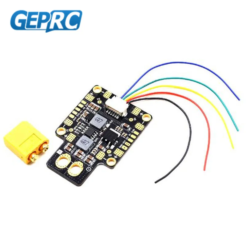 Высокое качество GEPRC XT60 PDB плата 5 в 12 В двойной BEC с LC фильтром для RC Multirotors модели
