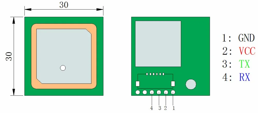gm601 gps module pin