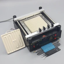 GORDAK 853 Высокая мощность ESD BGA паяльная станция PCB предварительного нагрева и распайки ИК станция предварительного нагрева