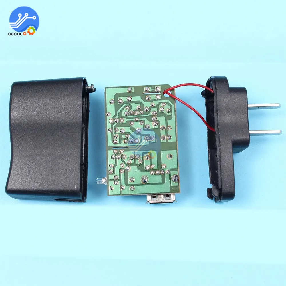 5V 800mA Регулируемый адаптер питания DIY Kit AC 220V к DC USB зарядный для телефона|Адаптеры
