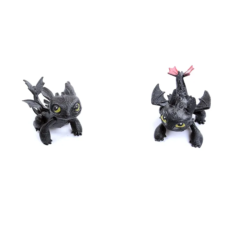 

8cm How to Train Your Dragon Toothless Cute Action figure Toyless Toothless Toys For Children's Birthday Party Gifts