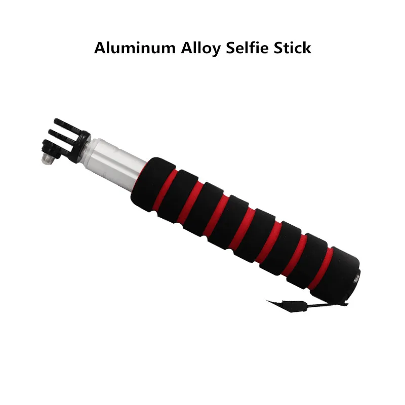 

Aluminum Alloy Extendable Handheld Fold Self-portrait Holder Monopod Selfie Stick For Gopro Sports Camera Accessories