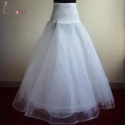 В наличии A-Line Юбки Для Свадебное платье дешевые Бесплатная Размеры кринолин нижняя скольжения с кружевная бейка подъюбник невесты