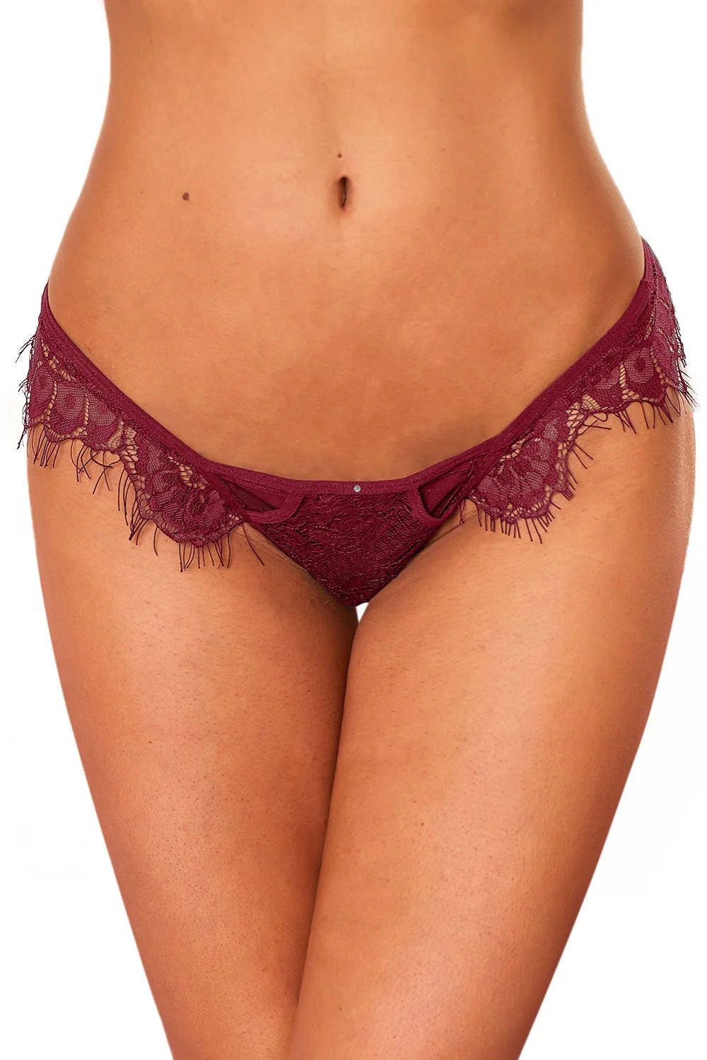 Red-Eyelash-Trim-Lace-Mesh-Thong-LC75102-3-2