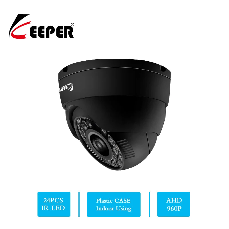 Keeepr аналоговая AHD камера наблюдения высокого разрешения инфракрасная камера 960 P AHD CCTV камера безопасности внутренние купольные камеры