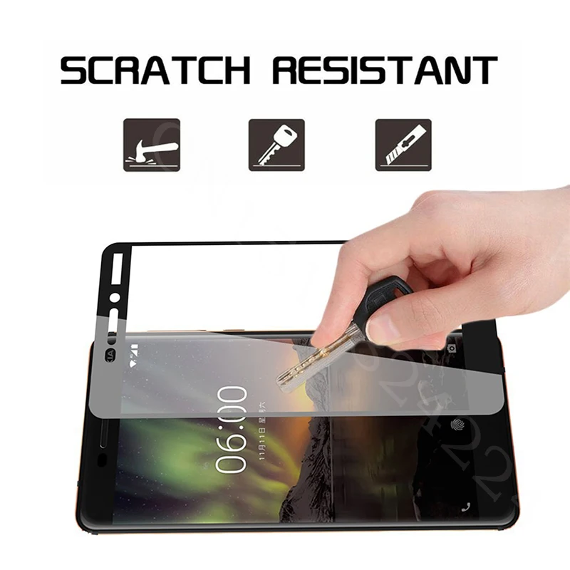 Protective Glass For Nokia 6.1 2018 Screen Protector Tempered Glass For Nokia 66.1 2018 TA-1068 TA-1050 TA-1043 TA-1045 9H 2 (7)