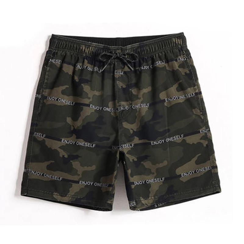 

Brand Quick Dry Men Beach Swimwear Camouflage Swimsuits Mens Swimming Board Surf Shorts Male Camo Running Sports Swim Shorts