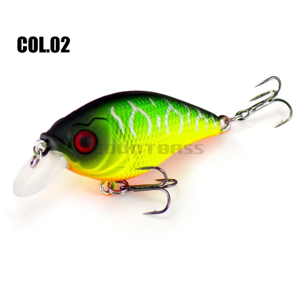 46mm 6.8g Countbass Floating Chatterbait Wobbler Lures for Fishing, Crank Bait Hard Plastic Lures for Salmon Trout Bass Pike-5