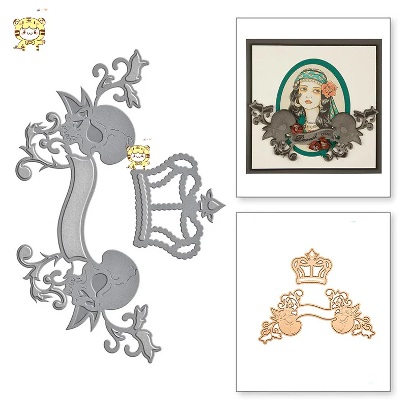 

BM Crown decoration Metal Cutting Dies Stencils for DIY Scrapbooking/photo album Decorative Embossing DIY Paper Card