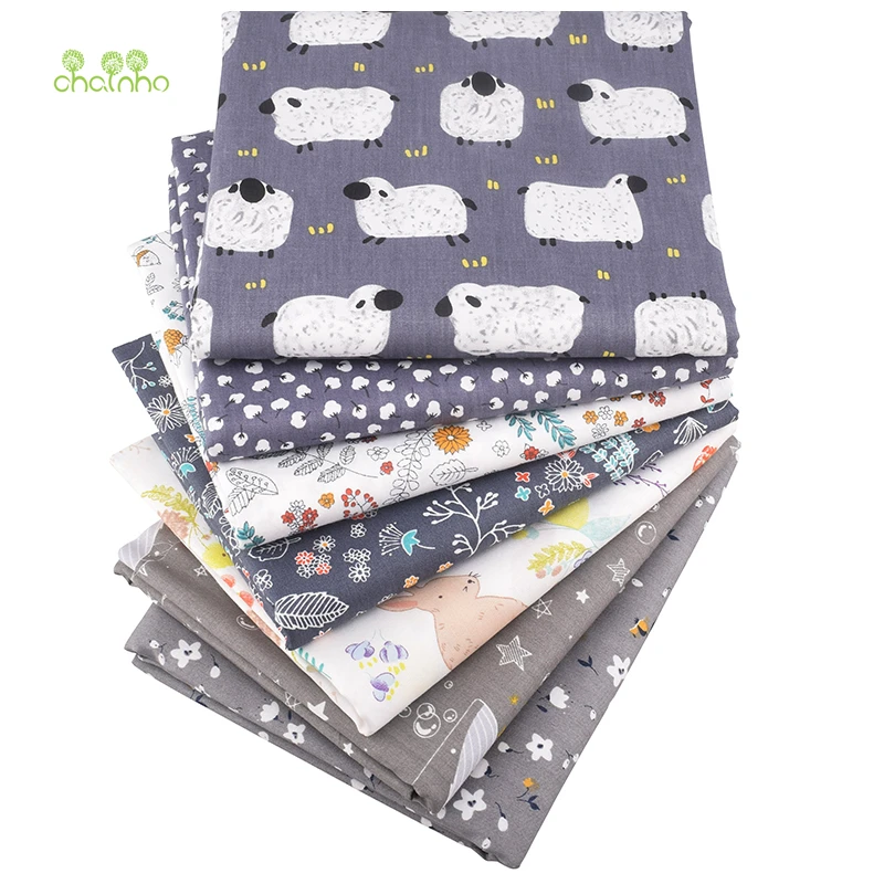 

Chainho,World In Dreams Series,Printed Twill Cotton Fabric,For DIY Quilting Sewing Baby&Child Sheet,Pillow,Material,Half Meter