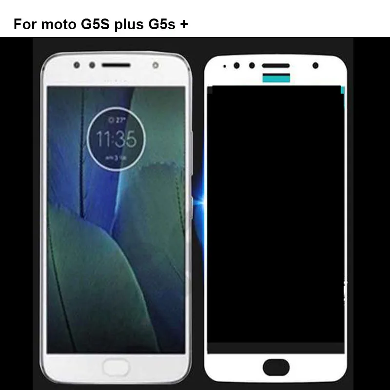 2 шт. ультра тонкий высокого качества защита экрана закаленное стекло для Moto G5s plus