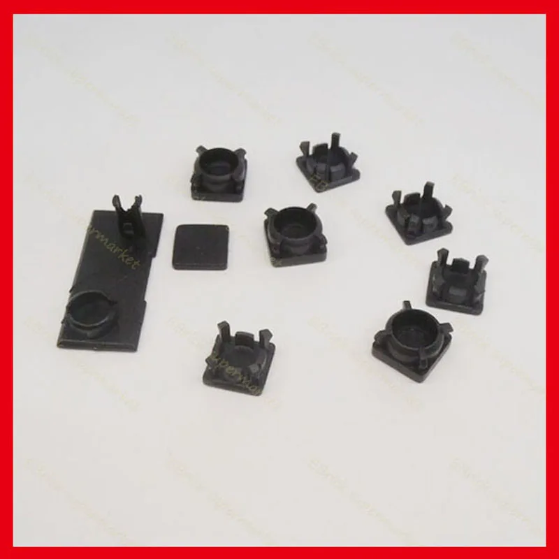 

5set/lot 9 in 1 Rubber Screw Feet Cover Set Plastic Bottom Screw Covers For PlayStation 3 PS3 Slim Console
