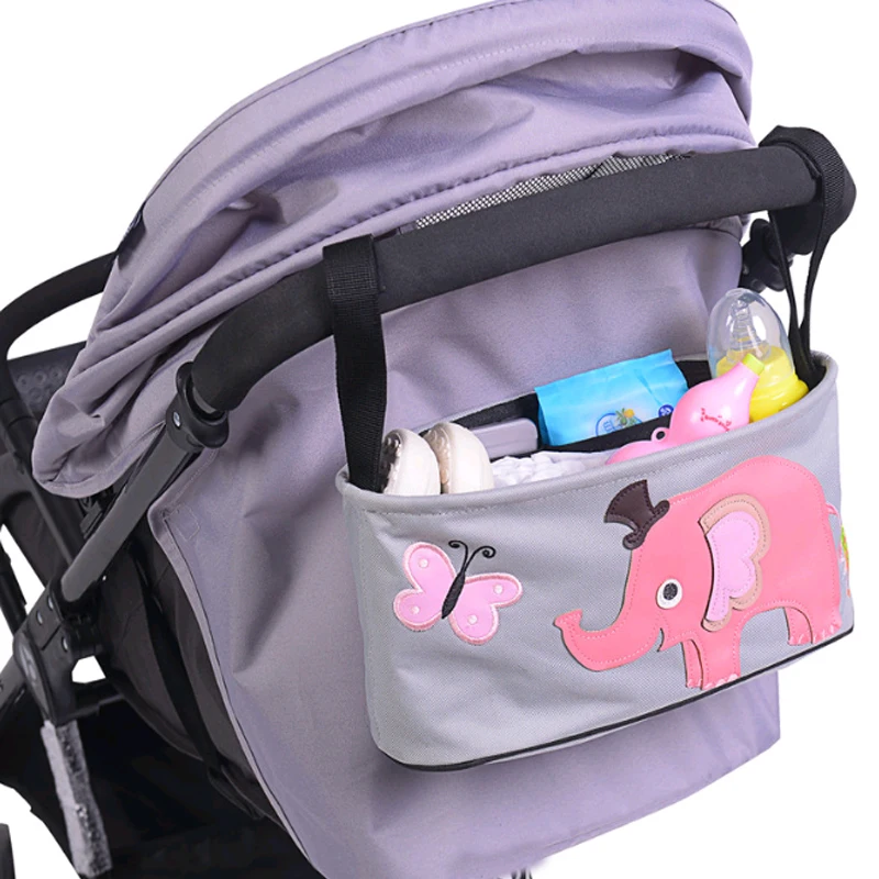 

Cartoon Animals Shape Baby Stroller Organizer Bag Large Accessories Big Capacity Diaper Bag For Mom Waterproof Baby Bag For Pram