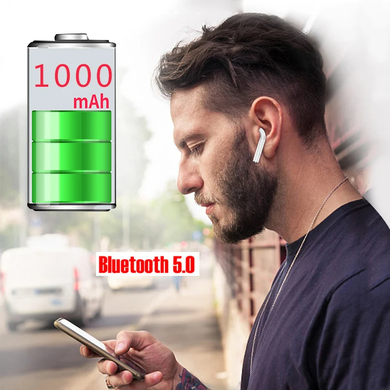 Original i10 TWS Wireless earphones stereo Bluetooth 5.0 Air headset pods ear pods for xiaomi mi airdots meizu pop ep52 i9s tws