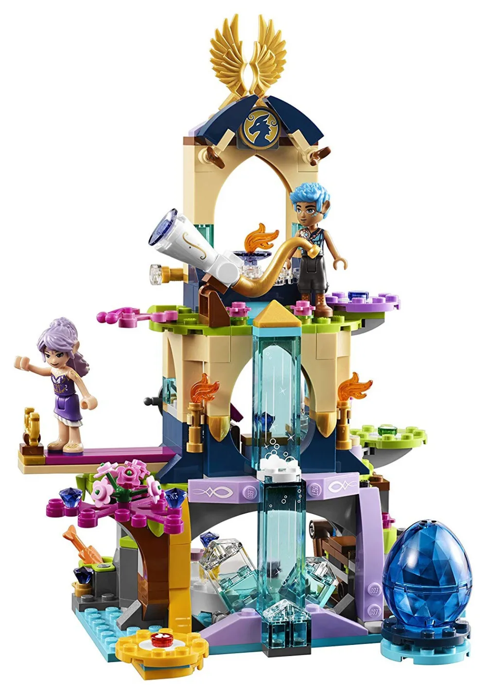 Bela Elves The Dragon Sanctuary Строительный набор совместимых Legoingly 41178 игрушки для детей (591