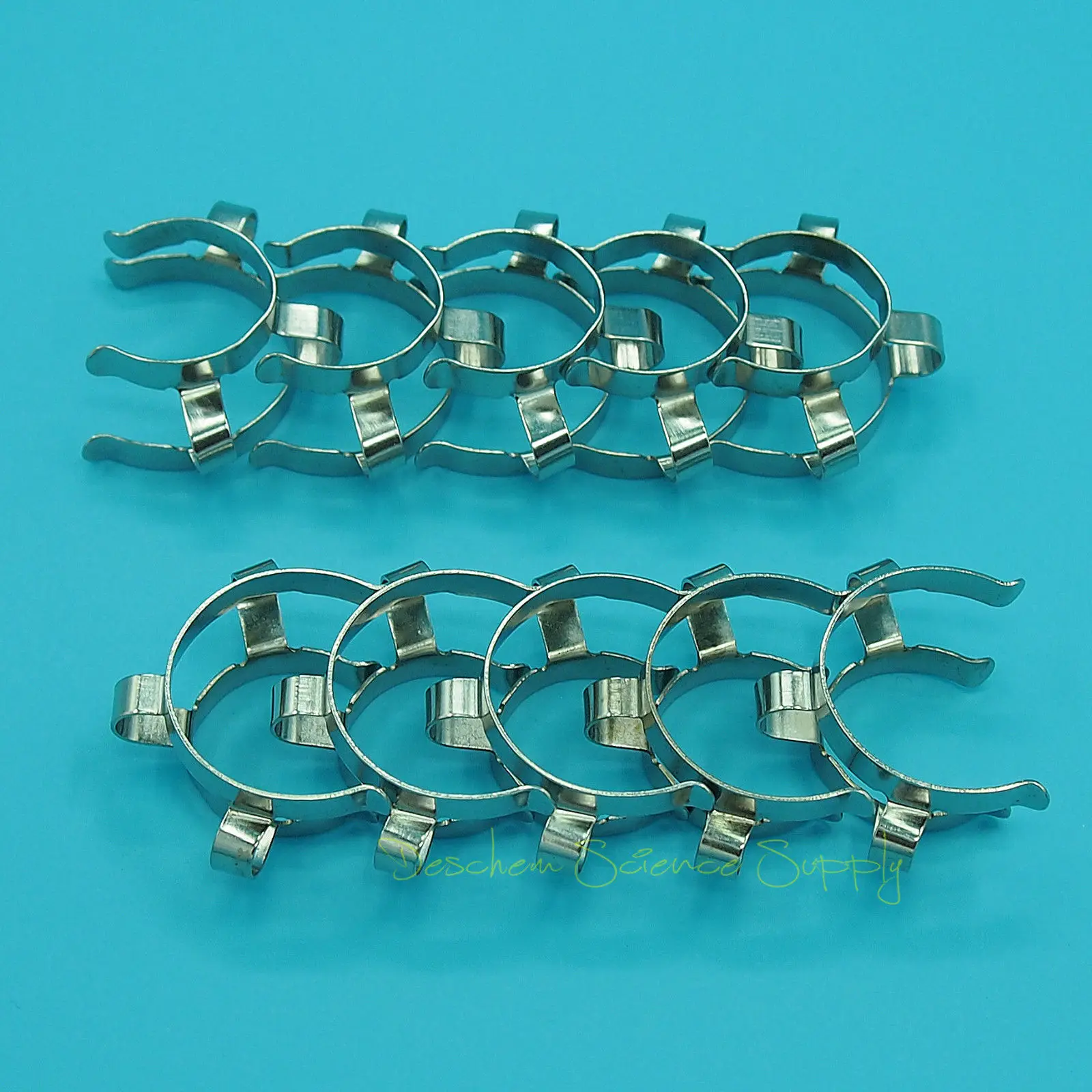 10 шт./лот 19 # зажим из нержавеющей стали для стекла 19/26 19/38|keck clip|joint clipsclamping clamp |