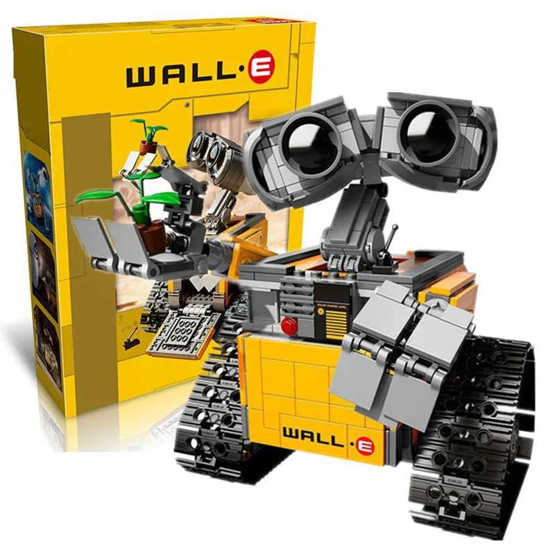 

Building Blocks Model Compatible With Legoings Idea Wall E 21303 Figure Educational Toy For Children Gift For Boy Girl