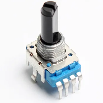 4 - Pin Volume Control Rotary Potentiometer 103 B10K 1K 5K 50K 100K 12 foot single bend joint potentiometer b10k potentiometer with switch