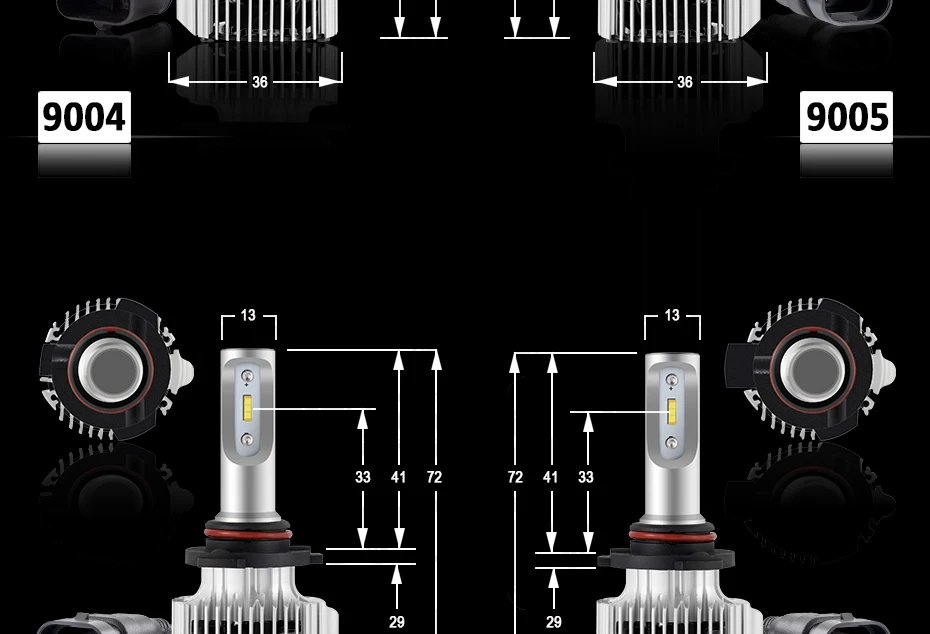 CNSUNNYLIGHT OSLAMP H4 H7 H11 LED (18)