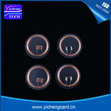 Новое поступление 100 шт NFC RFID карта ISO14443A 13,56 МГц MF1K S50 оригинальная прозрачная бирка для монет RFID бирка