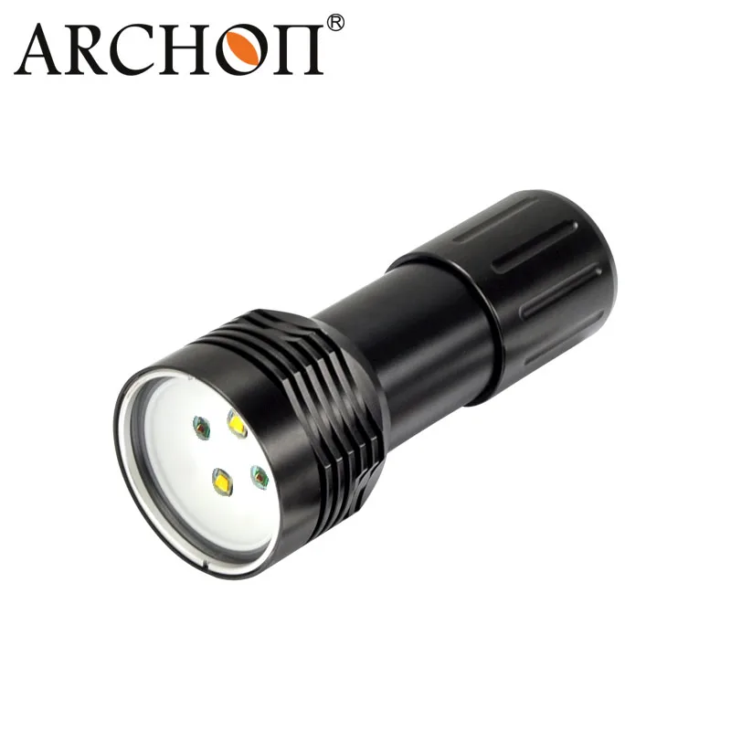 ARCHON D32V W38V Дайвинг светильник Flashight фонарь 100 м для подводного фотографирования 1400 люмен+ Дайвинг Arm Z03