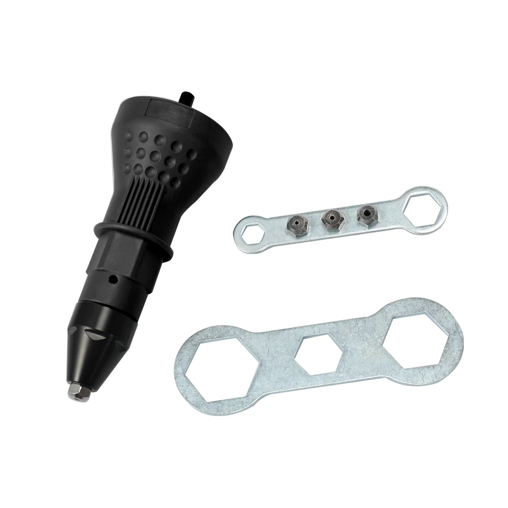 Koop Core Klinken Tool voor Elektrische Boor Elektrische Schroevendraaier Gereedschap Draadloze Klinken Boor Adapter Insert Moer tool