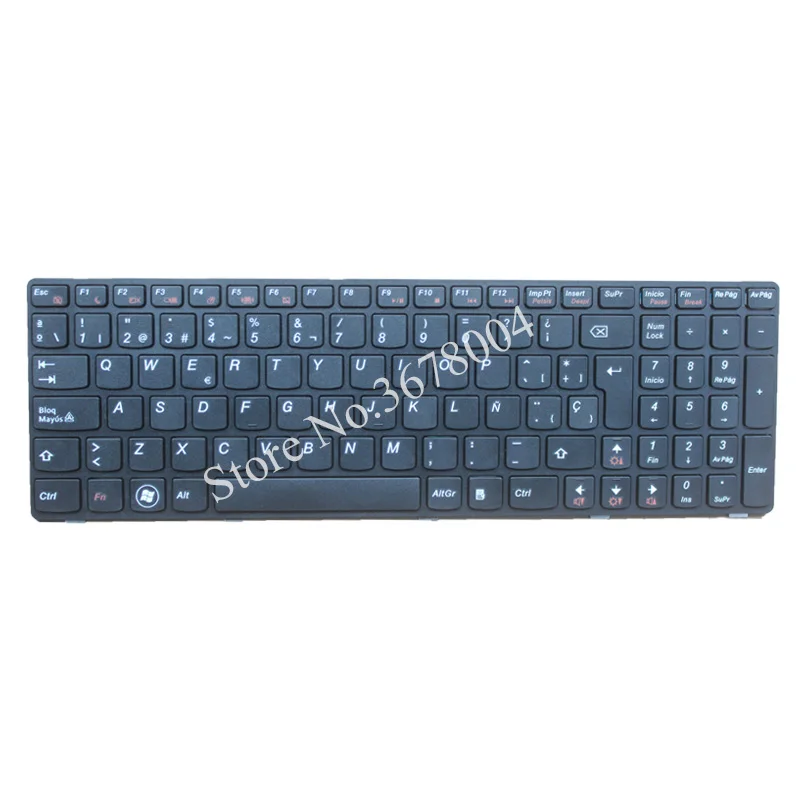  New Spanish Laptop Keyboard for Lenovo G500 G505 G500A G505A G510 G700 G700A G710 G710A G500AM G700