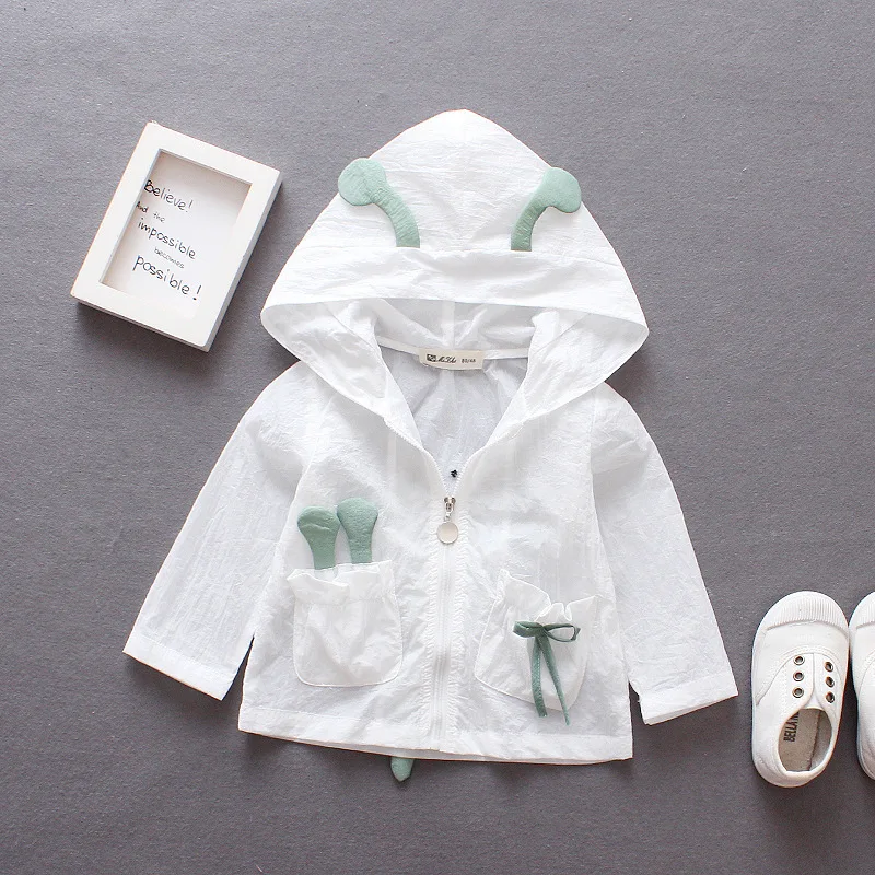

New Fashion 2019 Summer Spring Baby Boys Girls Clothing Hoodies Sun Protection Clothes Children Casual Beach Jackets Coats