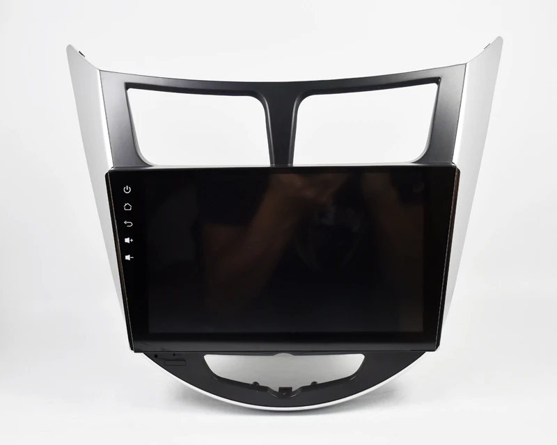 Best SilverStrong Android9.0 for Solaris Navigation for Hyundai Accent Solaris Android OctaCore 2DIN GPS Car Stereo for Solaris Radio 12