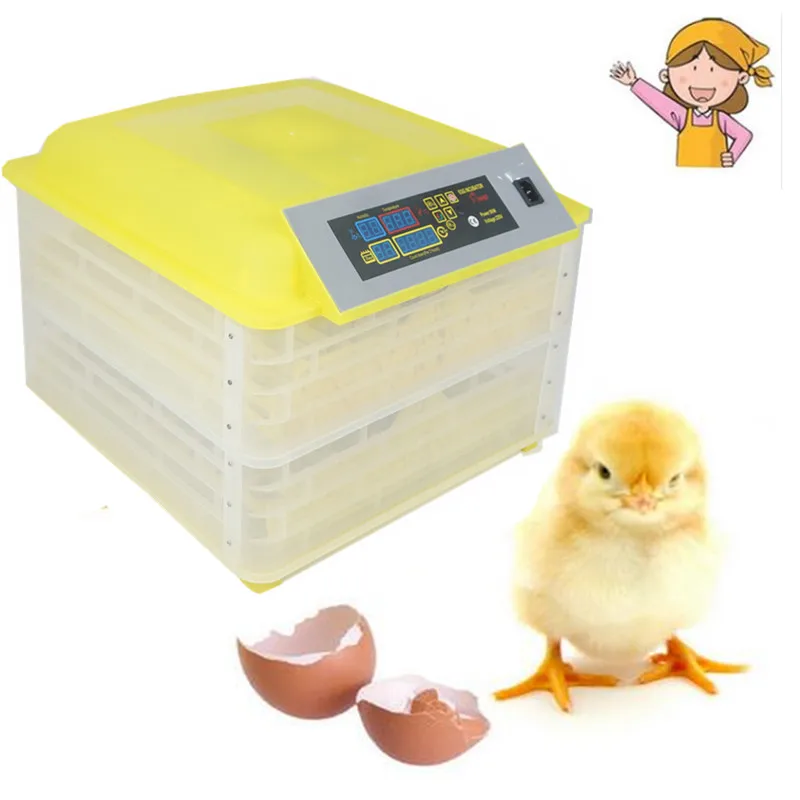 New 96 eggs incubator poultry eggs hatcher automatic chicken egg incubator hatching machine for sale