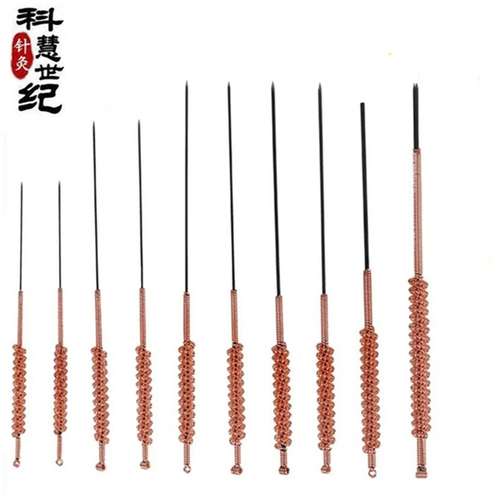 10PCS/BOX acupuncture needle Tungsten steel alloy needle body copper