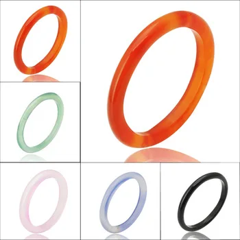 Hot Sale black Agate Crystal ring and engagement wedding rings for women and men Love gifts Wholesale 2PCS free shipping
