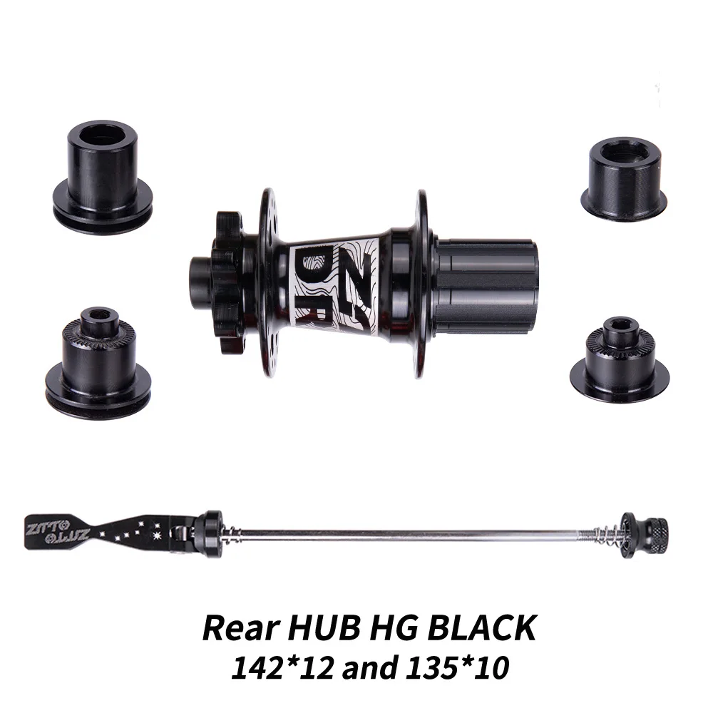 ZTTO Ratchet 54T Disc Brake MTB Hub 32H 32 Hole Thru Axle