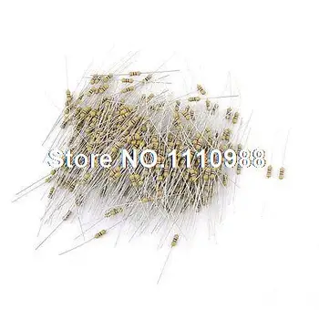 

500 pcs 250V 47 Ohm OHM 1/4W 5% 4 Band Carbon Film Resistor