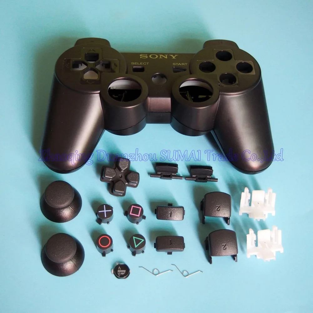 5 компл. 20 в 1 полный набор кнопок с корпус чехол для sony PS3 контроллер