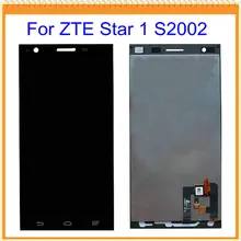 100% New For ZTE Star 1 S2002 LCD Screen Display with Touch Screen Digitizer Assembly Black Free Shipping