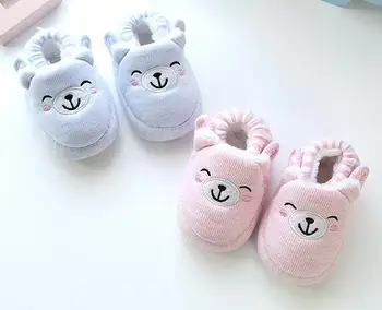 

Lovely Cartoon Animal Style Winter Baby Boots Prewalking Keep Warm Cotton-padded Shoes Infant Toddler Baby Moccasins