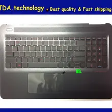 Wellendorff genines верхняя крышка для ноутбука hp OMEN 15-AX 15-AX015TX 016TX 15-AX-019 Упор для рук США клавиатура верхняя крышка W/touc hp ad