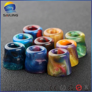 

Sailing electronic cigarette newest Cleito tank Epoxy resin drip tip mouthpiece good quality