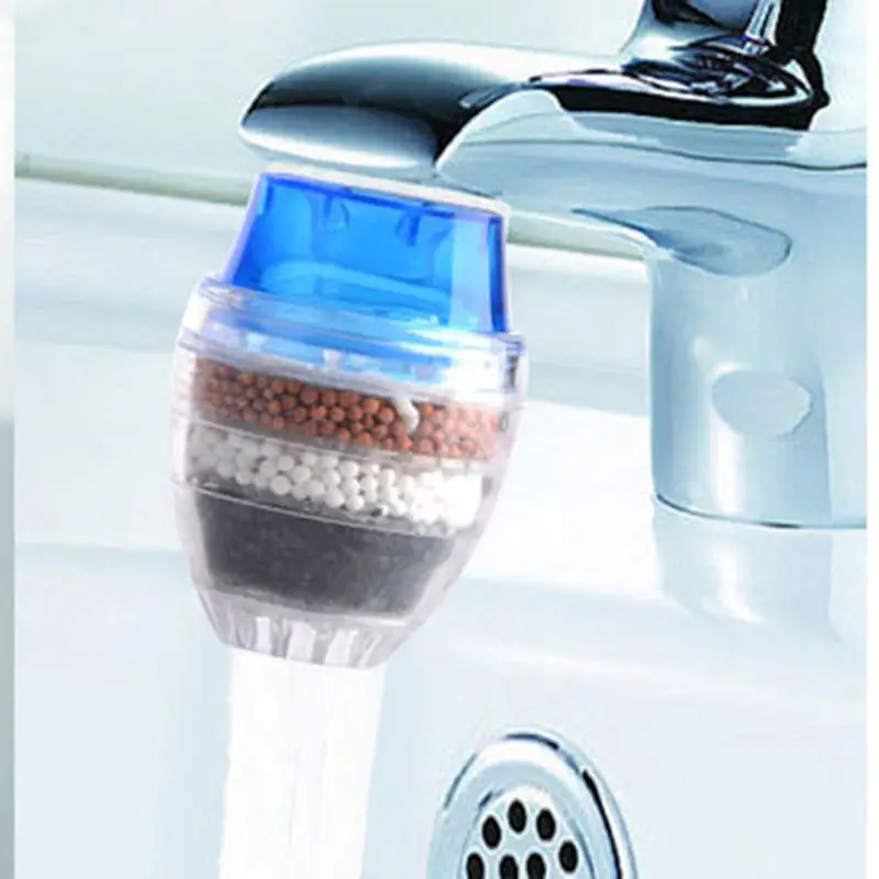 clean water activated carbon anion charcoal water filter faucet tap activated charcoal water filter