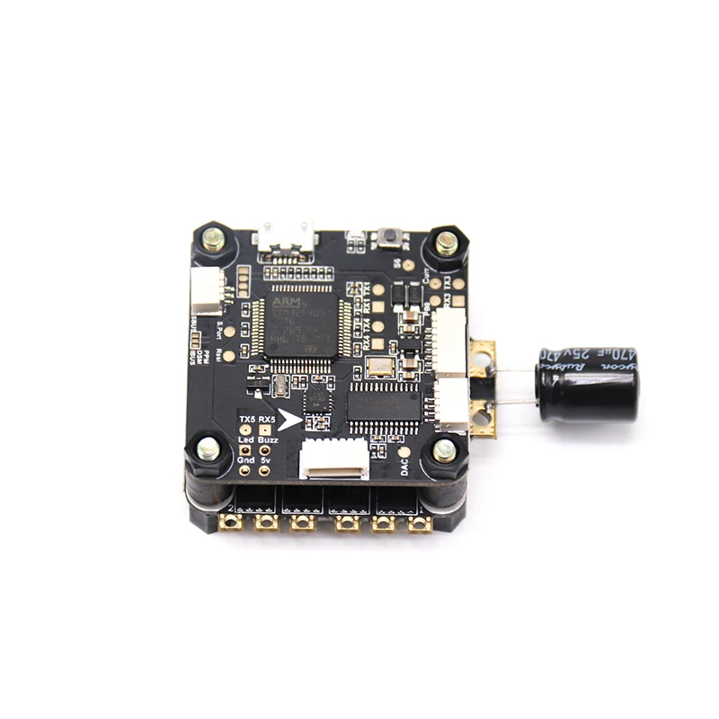 Контроллер полета TCMM F4 OSD & 40A Blheli_S 2 5S DSHOT600 бесщеточный ESC для радиоуправляемого